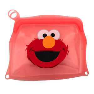 Sesame Street Oscar The Grouch Small Reusable Silicone Bag front