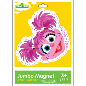 Sesame Street Abby Cadabby Jumbo Magnet in package