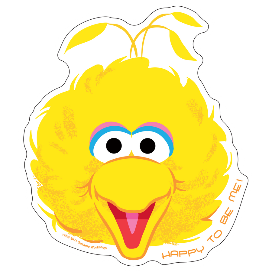 Sesame Street Big Bird Jumbo Magnet package