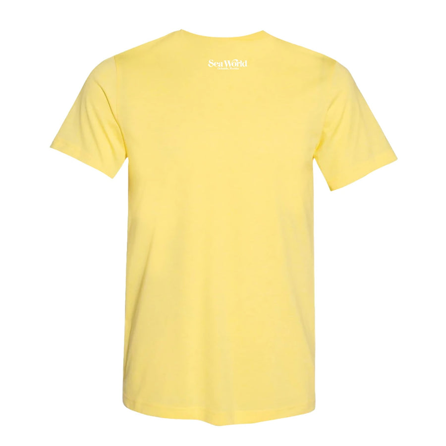 SeaWorld Florida Local Yellow Adult Tee front