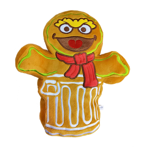 Sesame Street Gingerbread Oscar Plush 12”