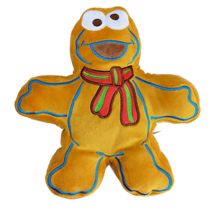 Sesame Street Gingerbread Cookie Monster Plush 12”