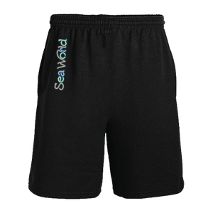 SeaWorld Neon Sign Grey Shorts Men