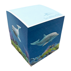 SeaWorld Notepad Cube