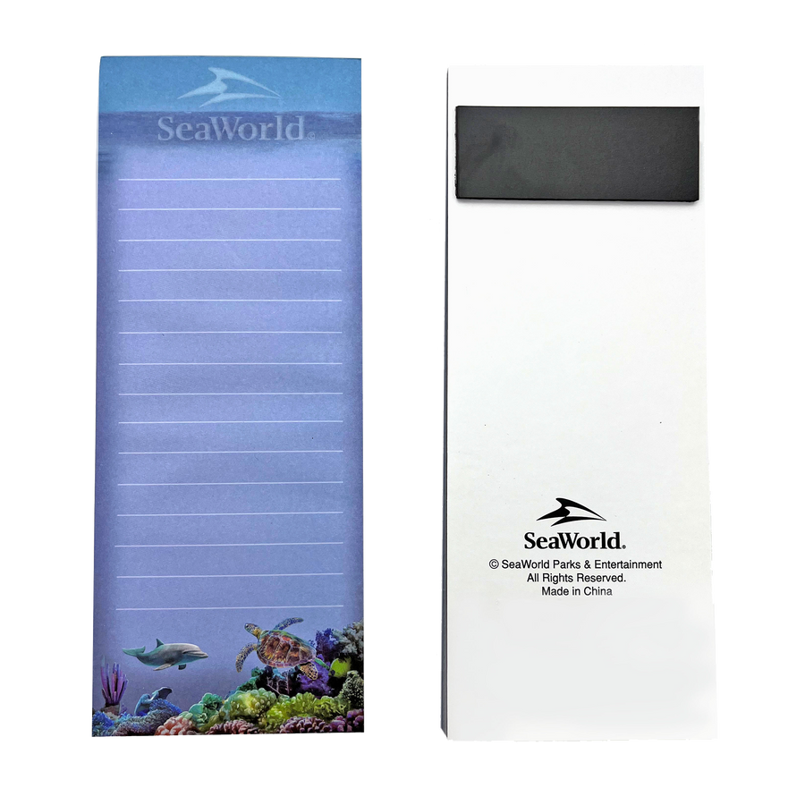 SeaWorld Magnetic Notepad