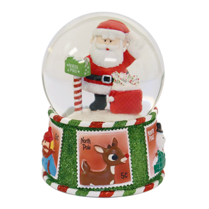 Rudolph The Red-Nosed Reindeer® Post Stamp Waterball