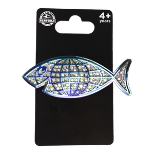 SeaWorld 60th Anniversary Rainbow Fish Pin
