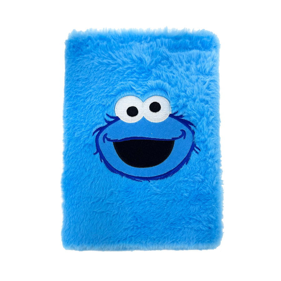 Sesame Street Cookie Monster Furry Notebook