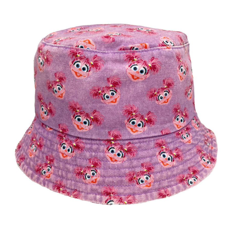 Sesame Street Abby Mineral Wash Youth Reversible Bucket Hat