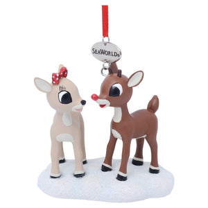 SeaWorld Rudolph & Clarice Ornament