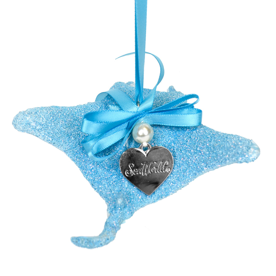 SeaWorld Blue Stingray Ornament