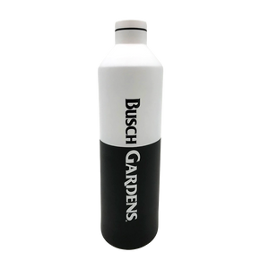 Busch Gardens Retro Color Block White/Black 25 oz. Bottle
