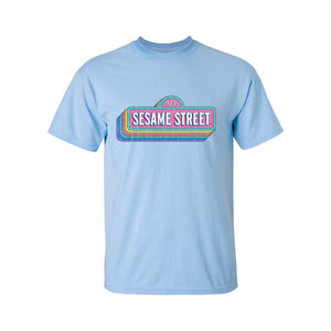 Sesame Street Logo Adult T-Shirt