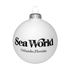 SeaWorld Florida State Local Glass Ball Ornament
