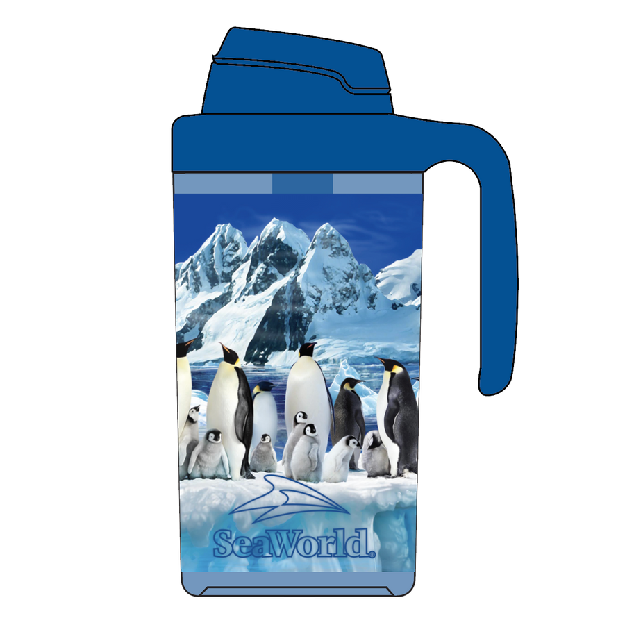 SeaWorld Penguin Freeze Bottle 62.5 oz
