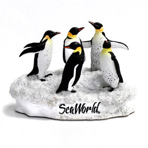 SeaWorld Painted Penguin Figurine 5"